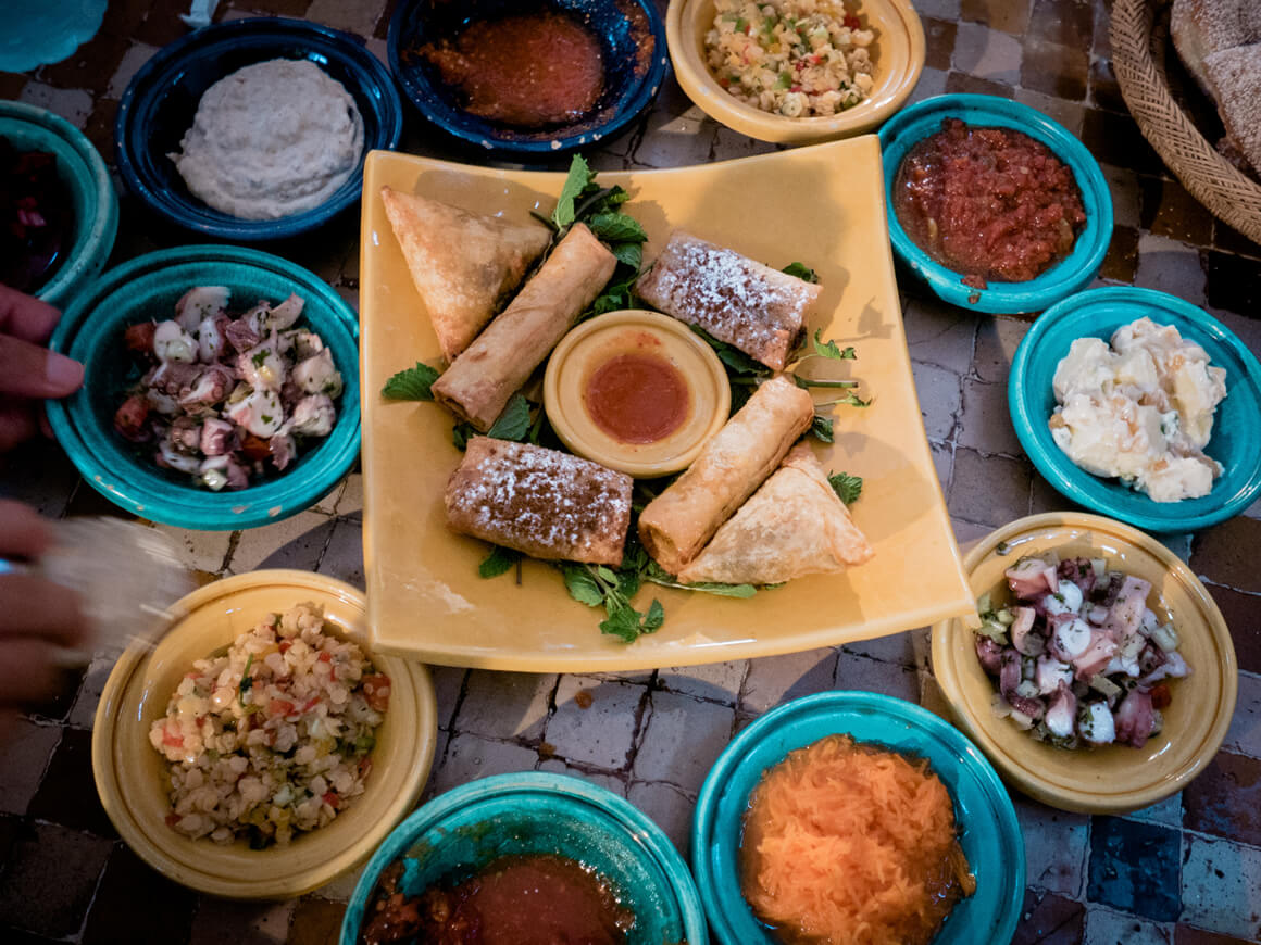 Jedlo v Maroku